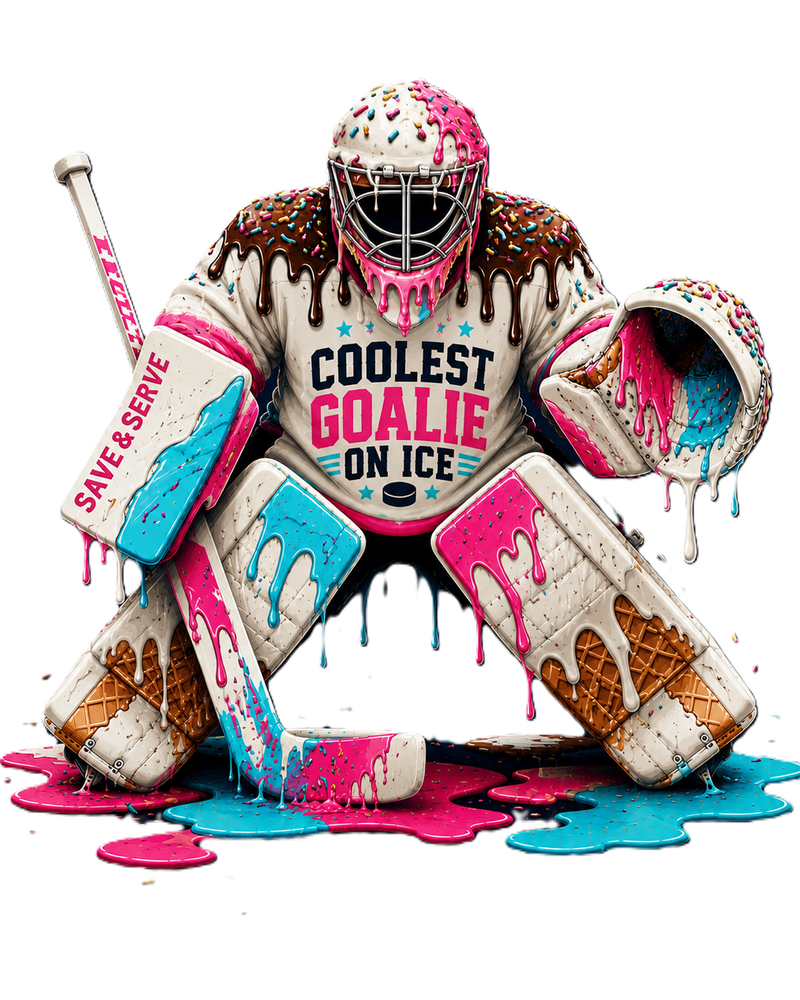 Coolest Goalie | Drinkware - Image 2