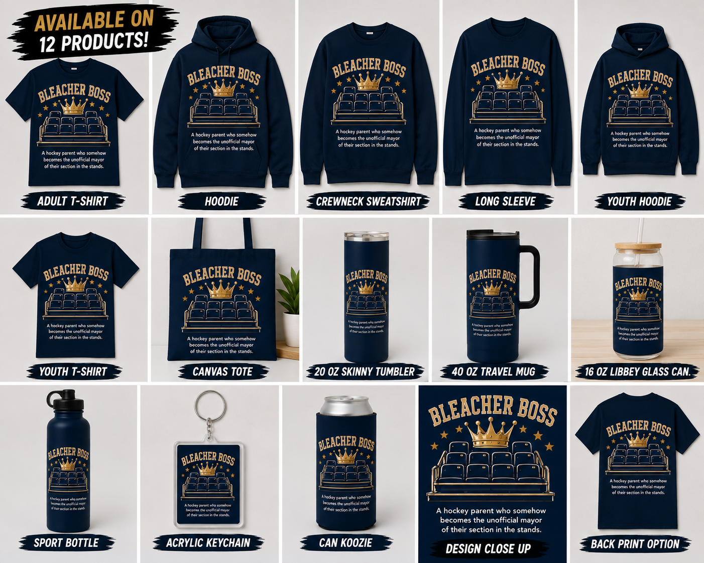 Bleacher Boss | Accessories