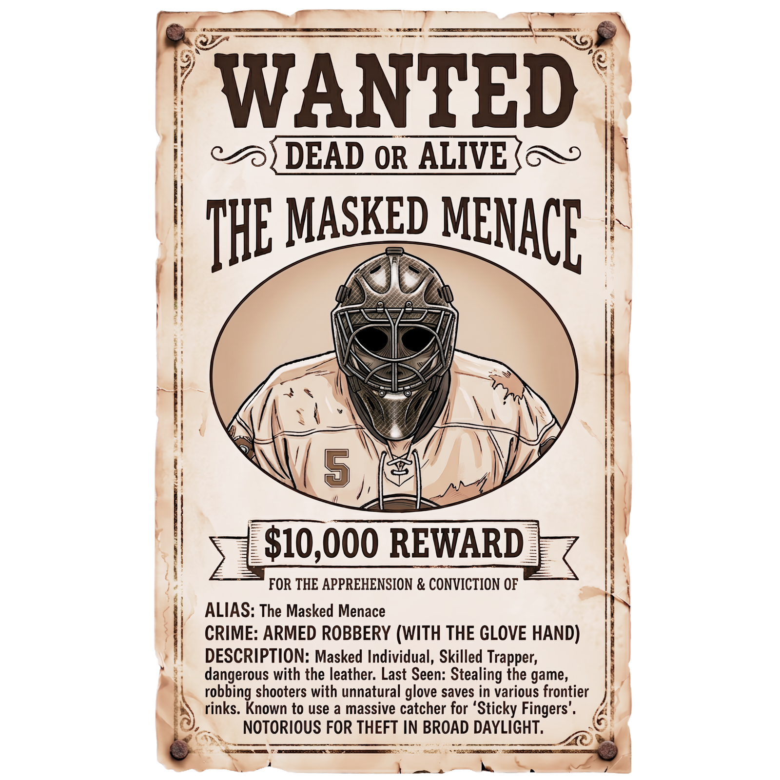 Wanted Goalie | Accessories - Image 2
